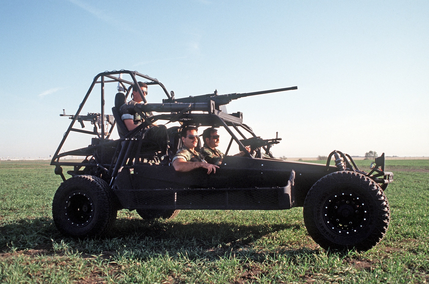 United States Navy SEALs Desert Patrol Vehicle with M2 Browning machine guns