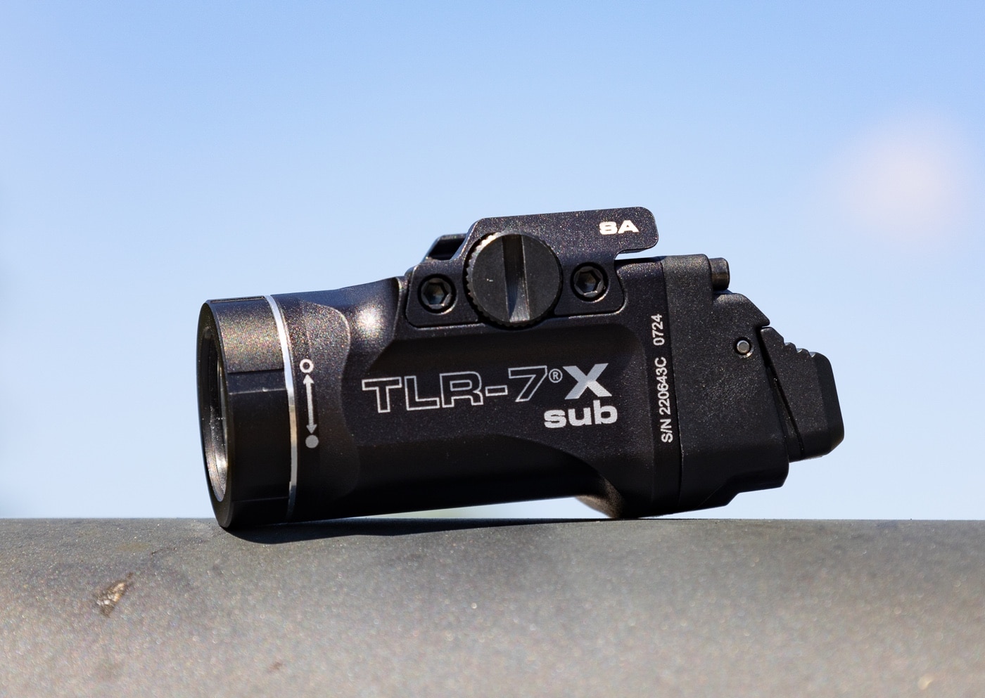 batteries used by the Streamlight TLR-7X Sub USB tactical flashlight