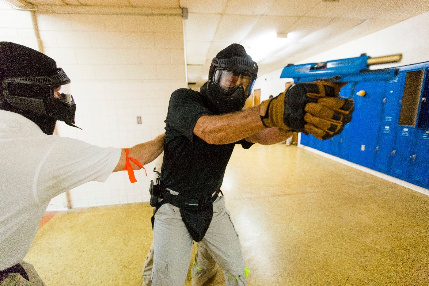 scenario training with man marker munitions