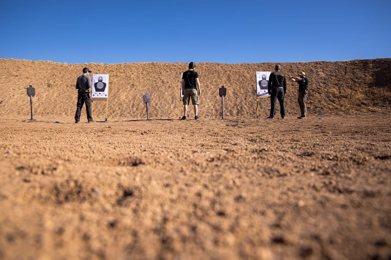 shot you are not prepared to take because of training shooting range