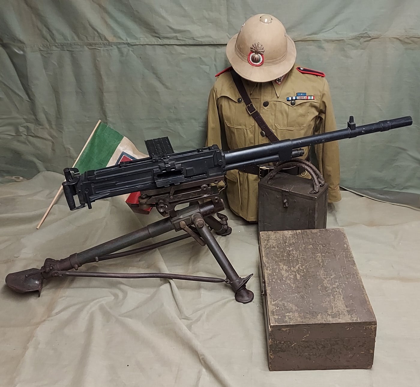 Breda M37 machine gun Royal Italian Army