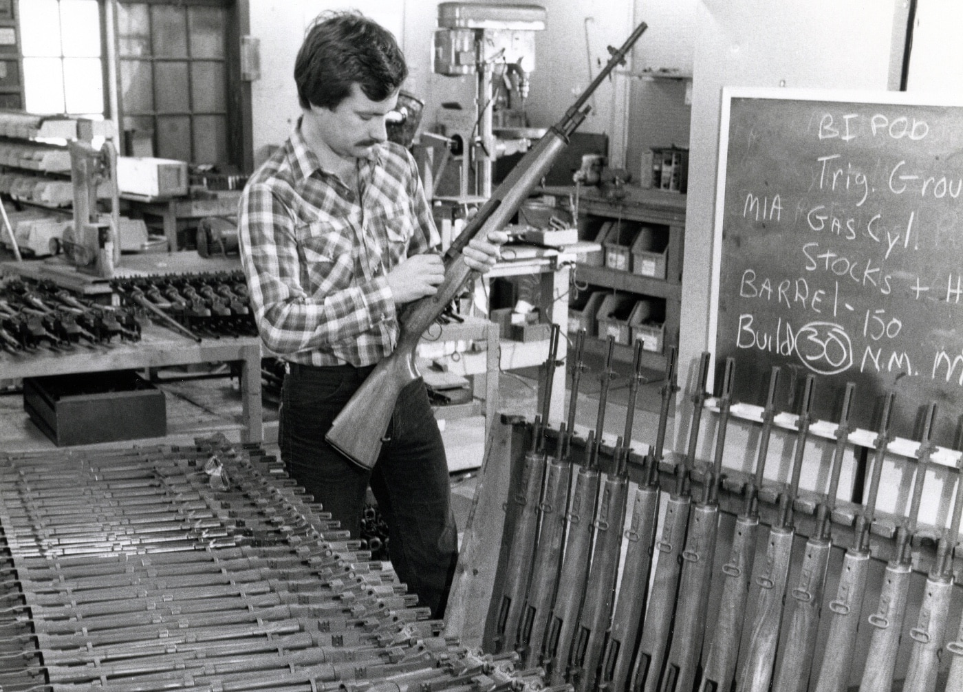 Dennis Reese building the first Springfield Armory M1A rifle