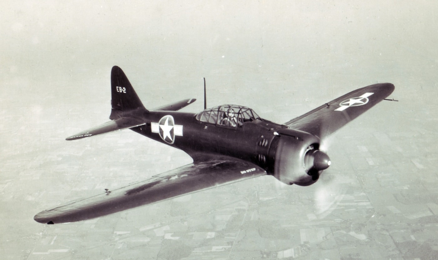 Japanese Zero recovered by United States of America troops repaired and in flight