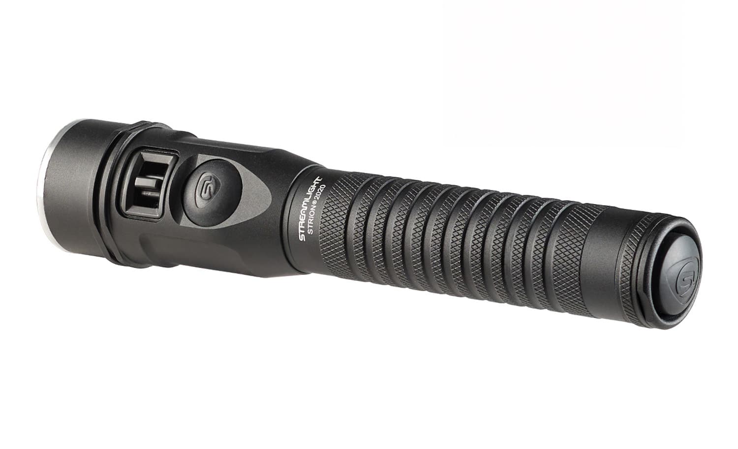 Shown here is the Streamlight Strion 2020 flashlight. It is being reviewed by author Mike Boyle, a retired police officer and current firearms trainer. He tested the rechargeable battery and brightness levels during his evaluation.