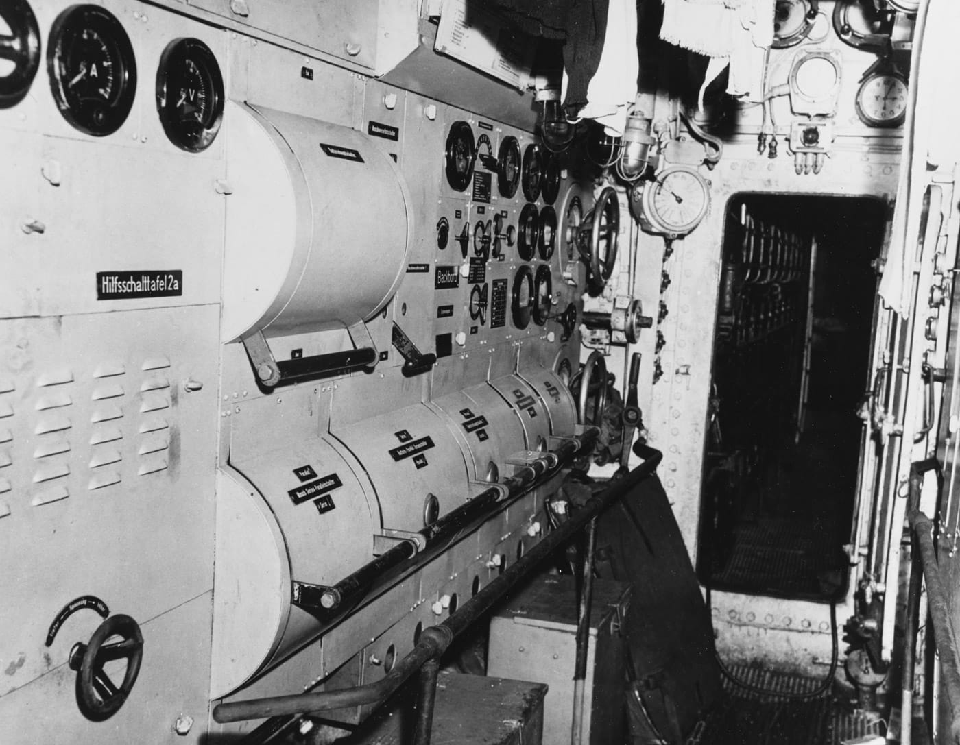 electric motor controls of U-505