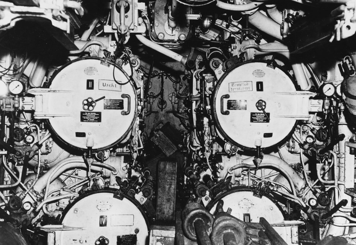 torpedo tubes of U-505