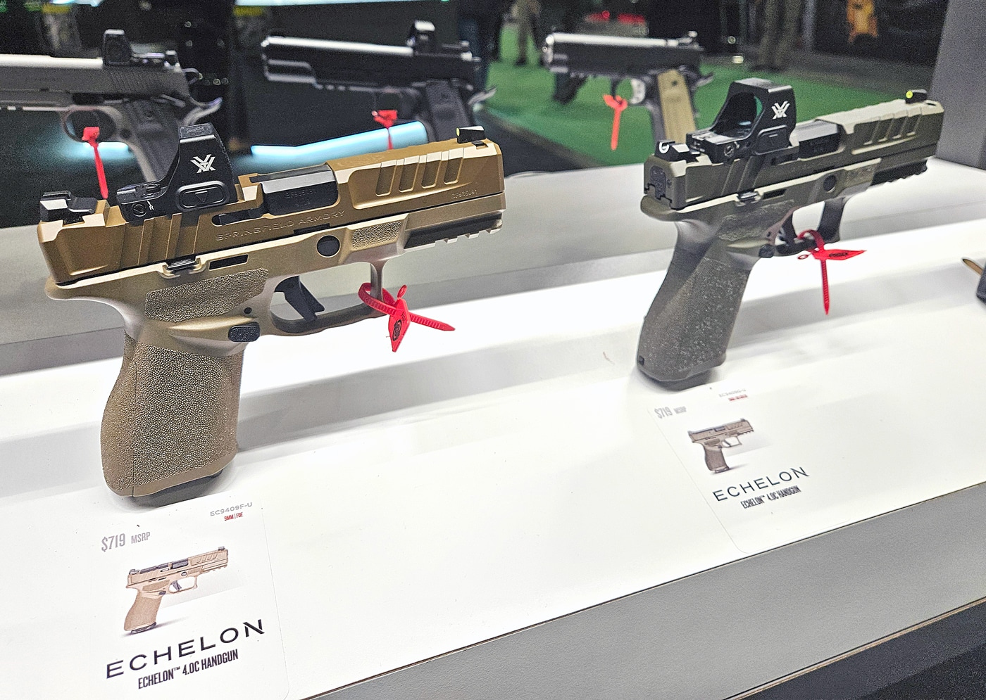 Springfield Armory Echelon 4.0C pistols at the SHOT Show