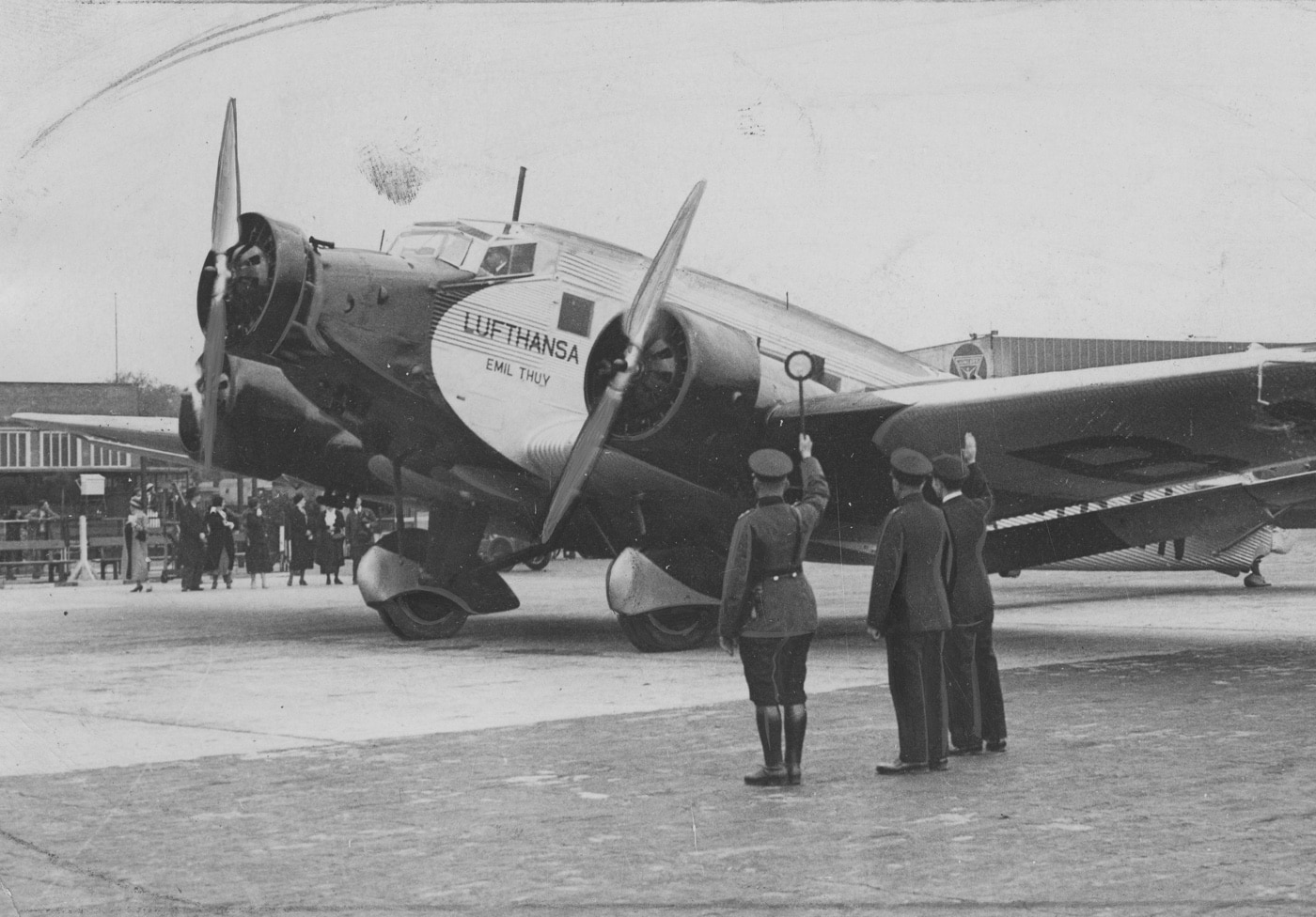 Lufthansa Junkers Ju 52 passenger airliner