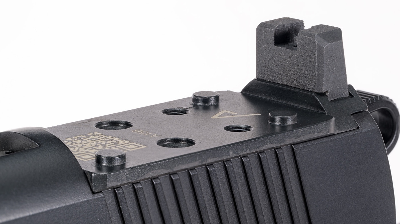 Springfield Armory 1911 Operator AOS review red dot sight plate