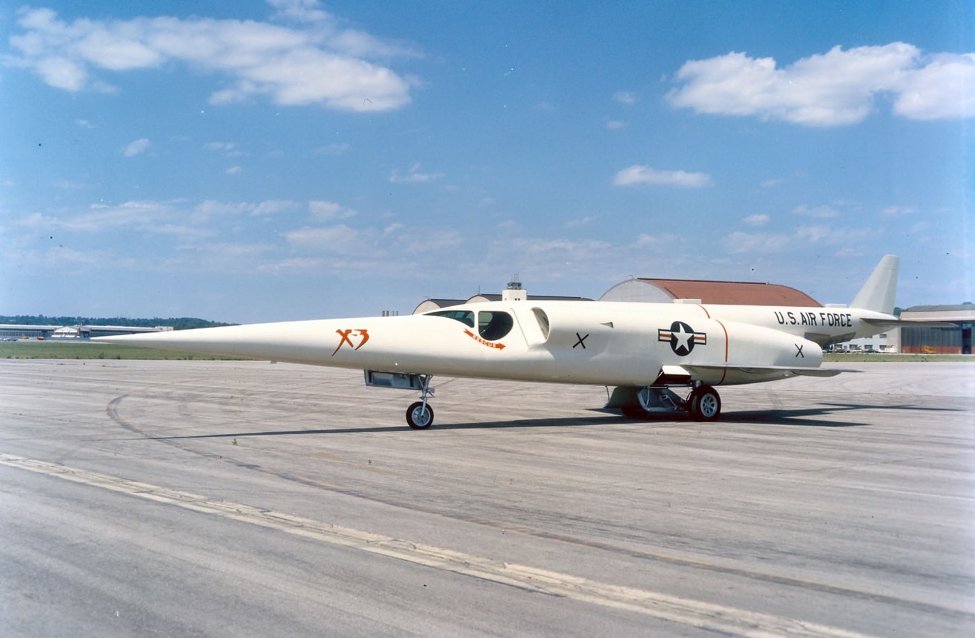 X-3 Stiletto at National Museum of the United States Air Force