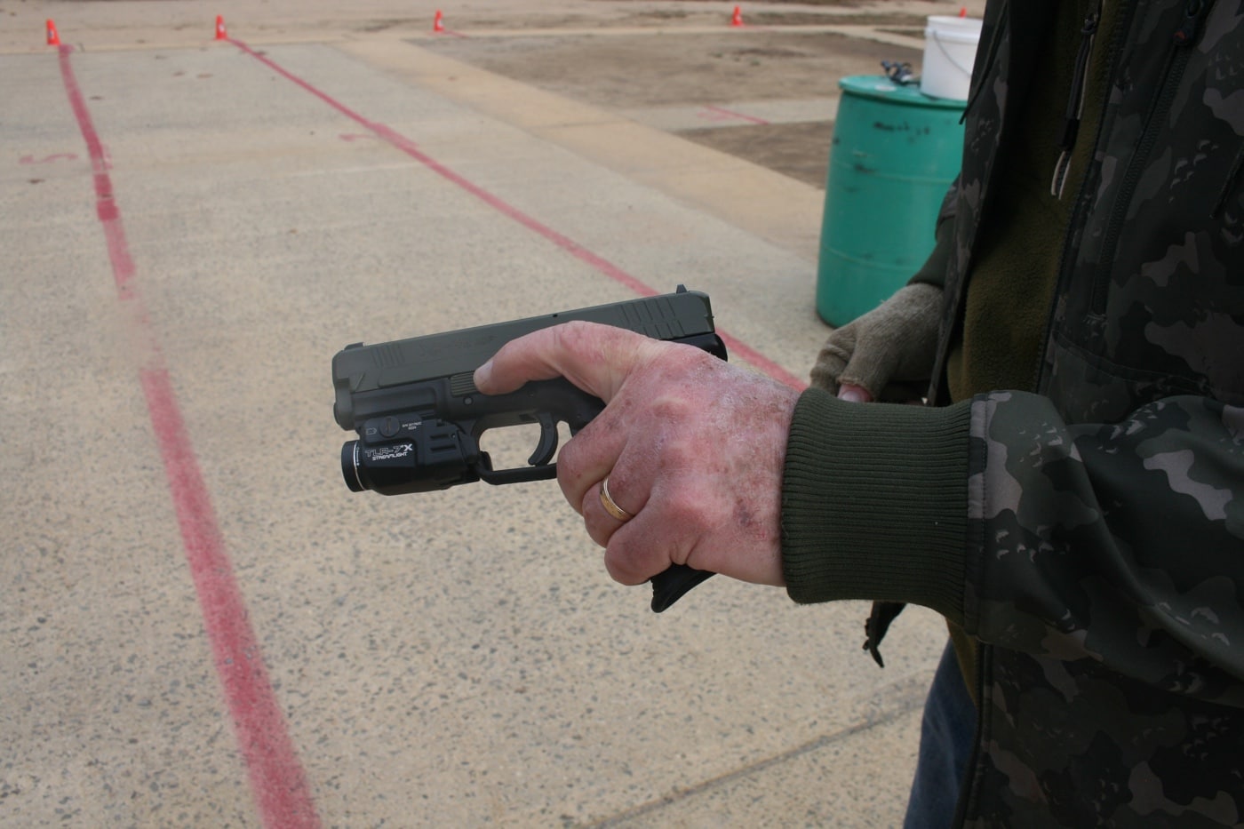 movement on the range finger off the trigger muzzle direction awareness