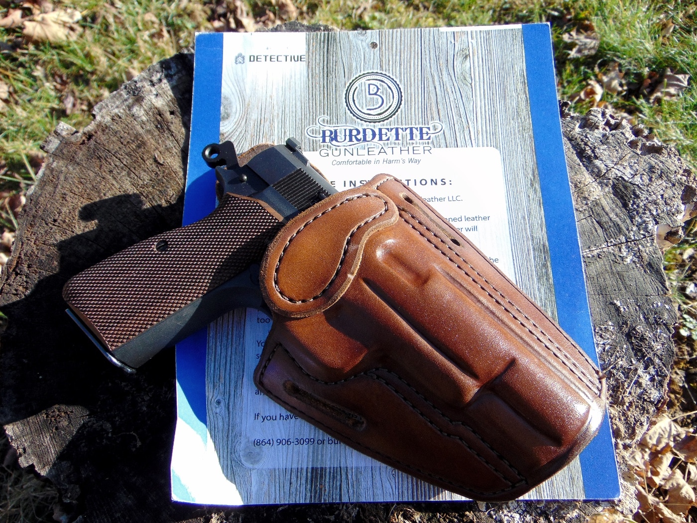 Burdette Custom Holsters Detective review