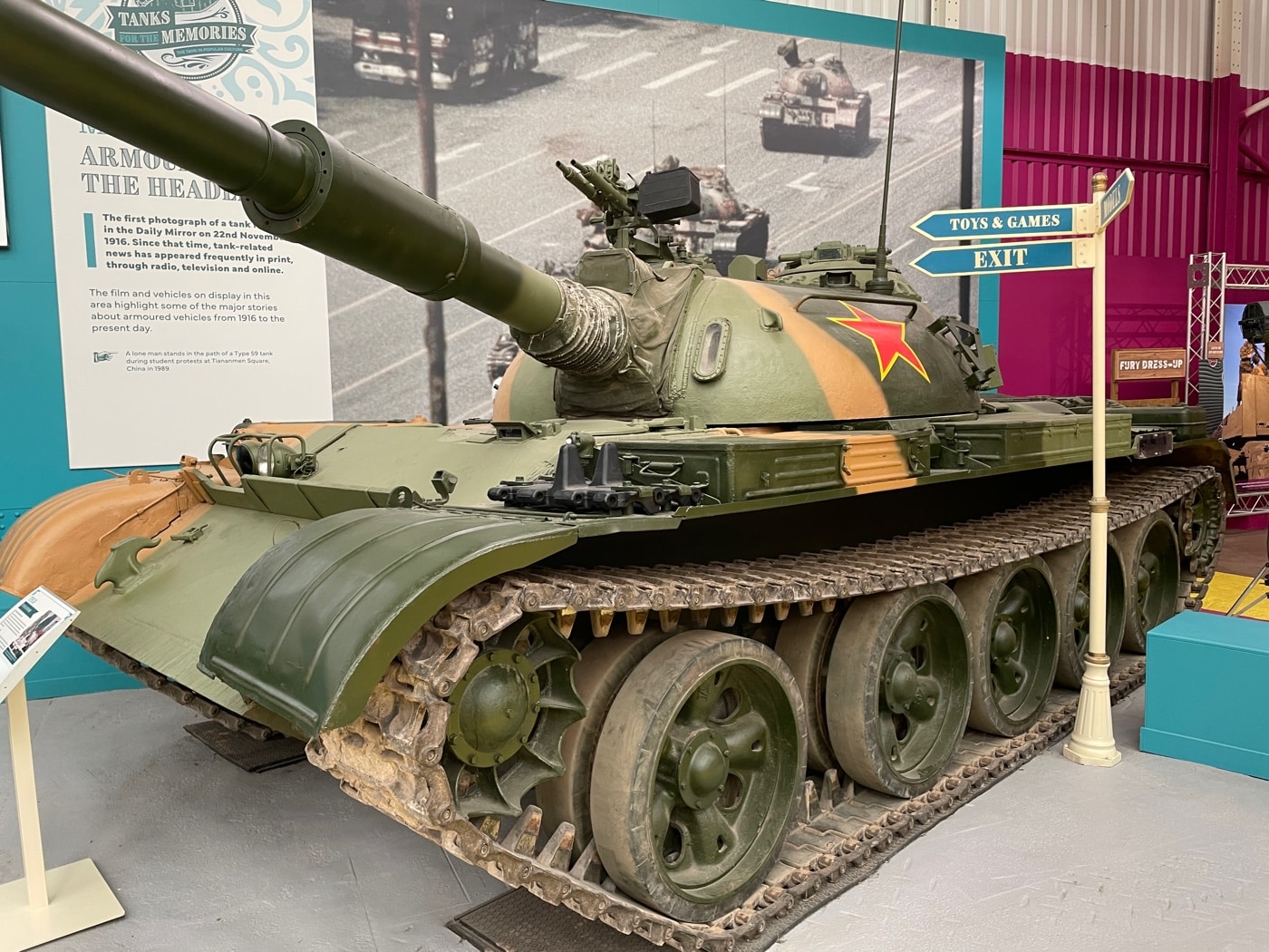 Chinese Type 59 tank at Bovington tank museum