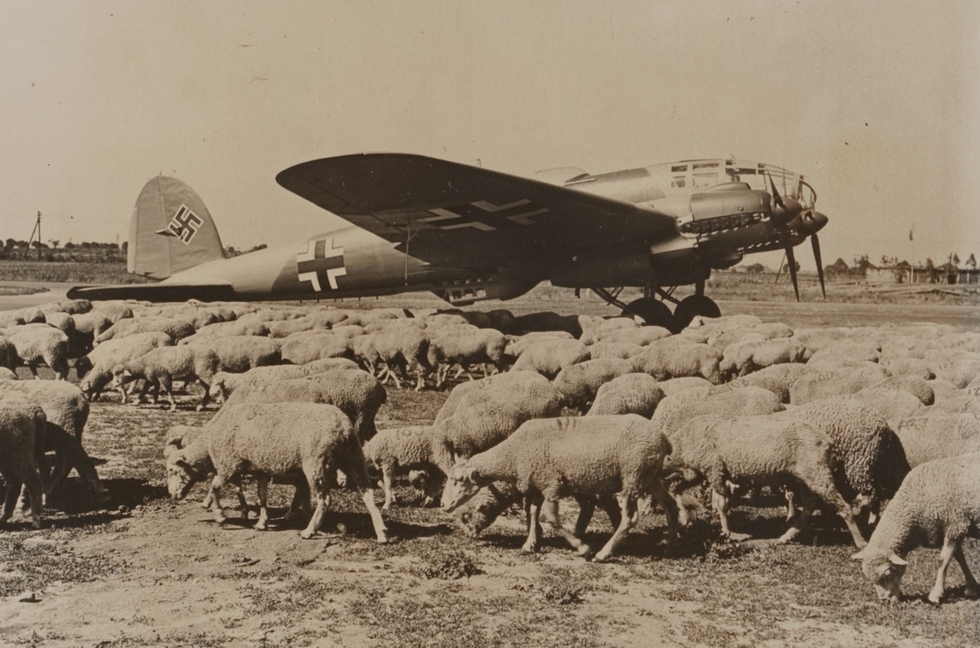 Heinkel He 111 bomber in 1940