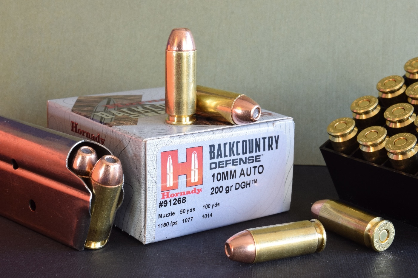 Hornady Backcountry Defense 10mm ammo