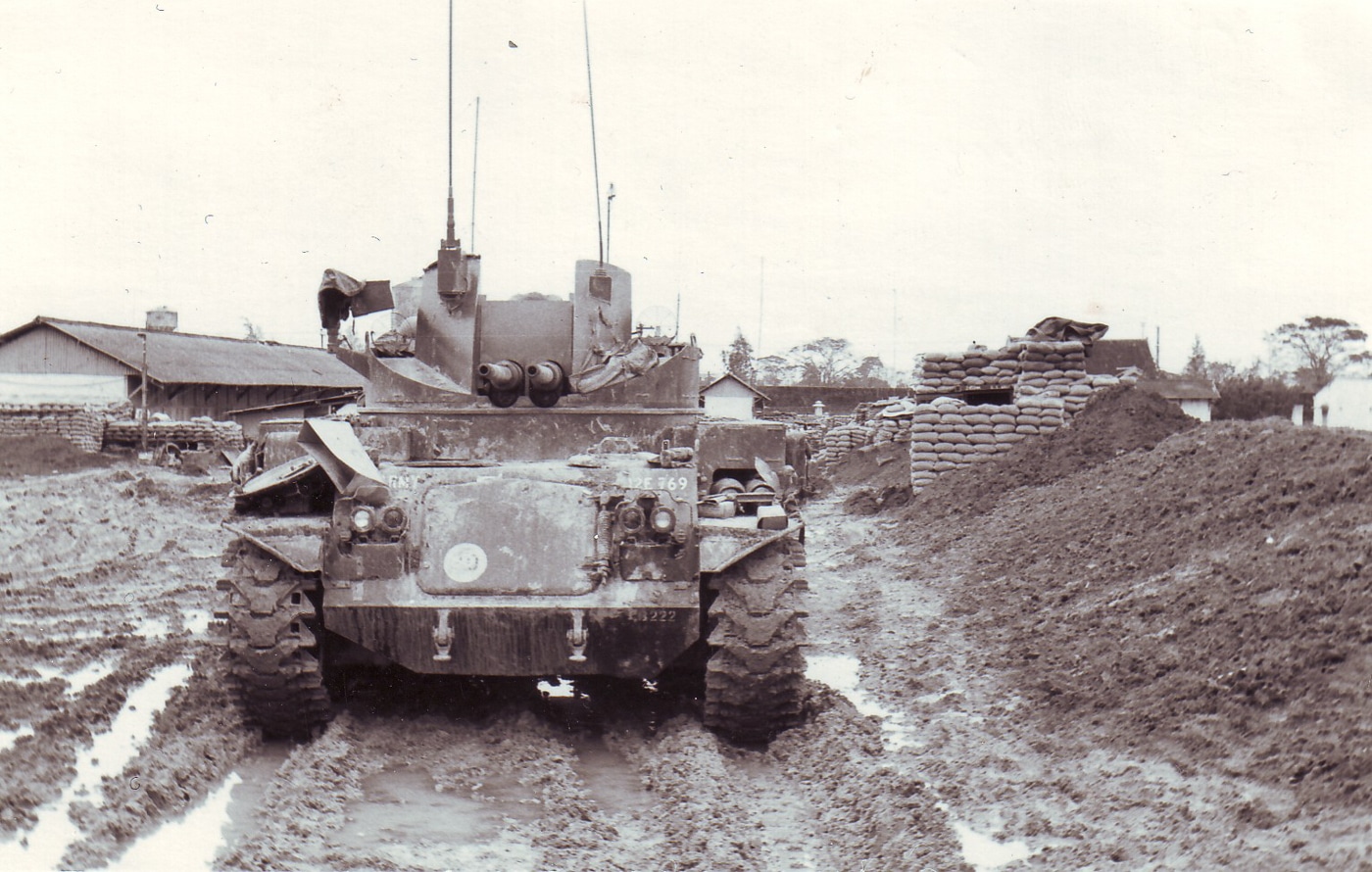 M42 Duster at MACV-SOG base in Quảng Trị