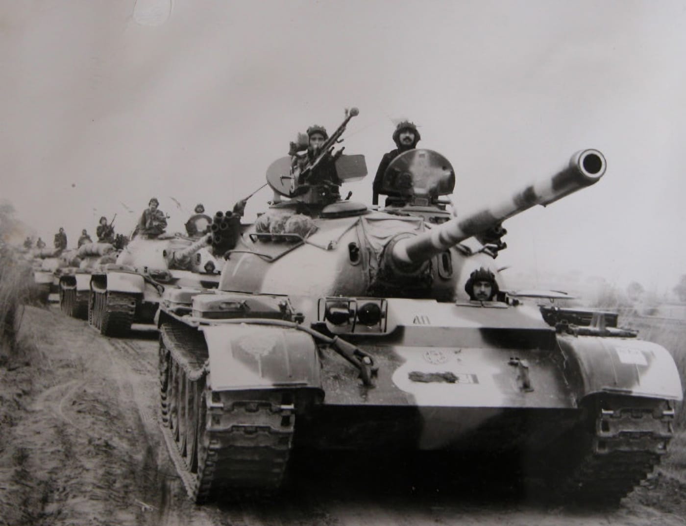 Pakistan Army Type 59 tanks during Indo-Pakistani War of 1965