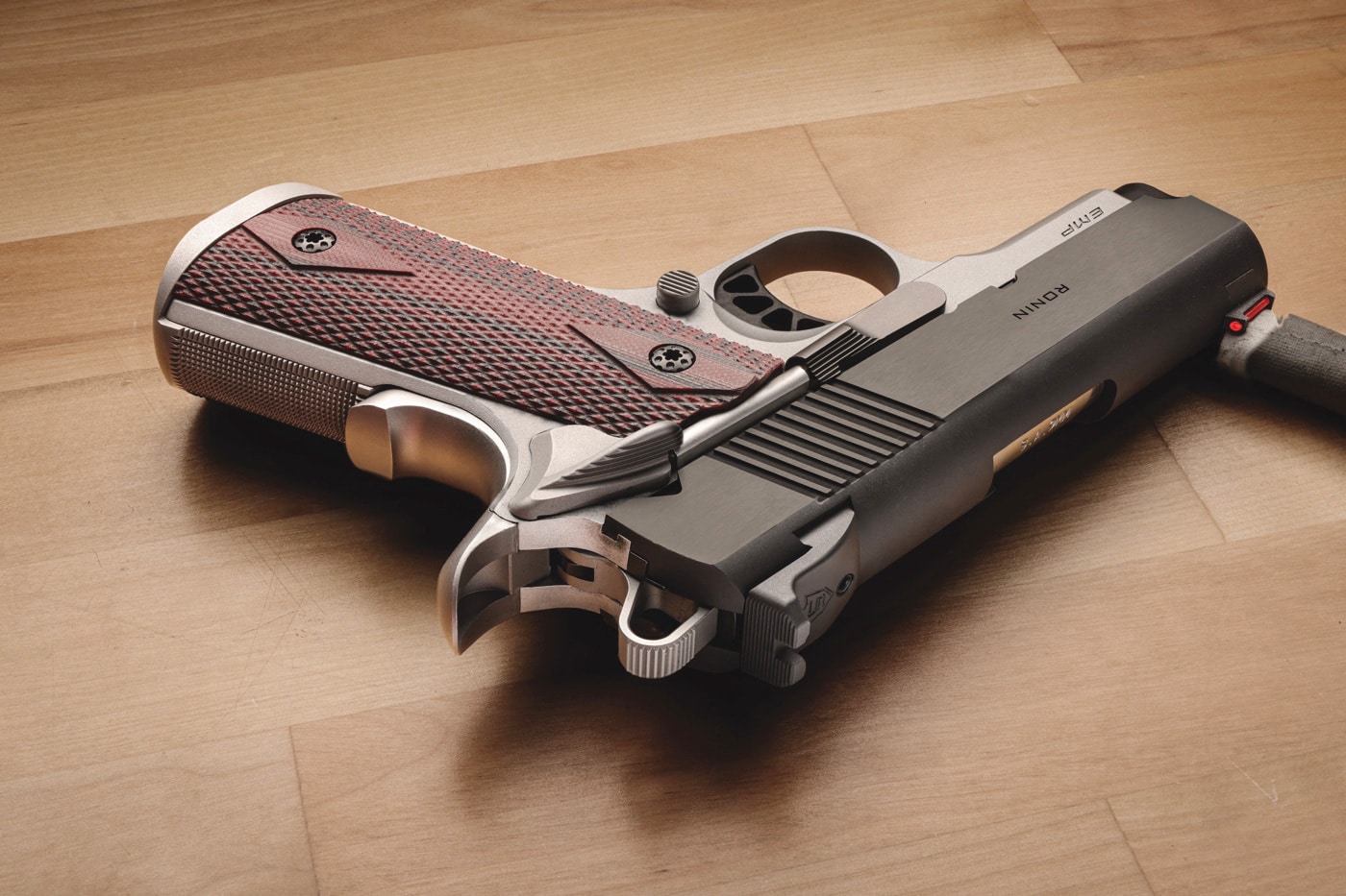 Stan Chen custom 1911 EMP review magazine release