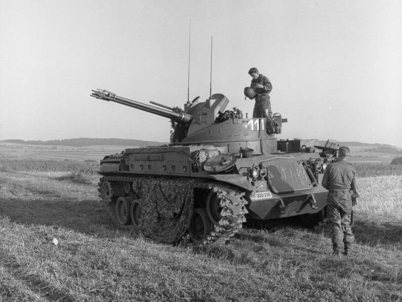 West German Flak-Panzer M42 Duster