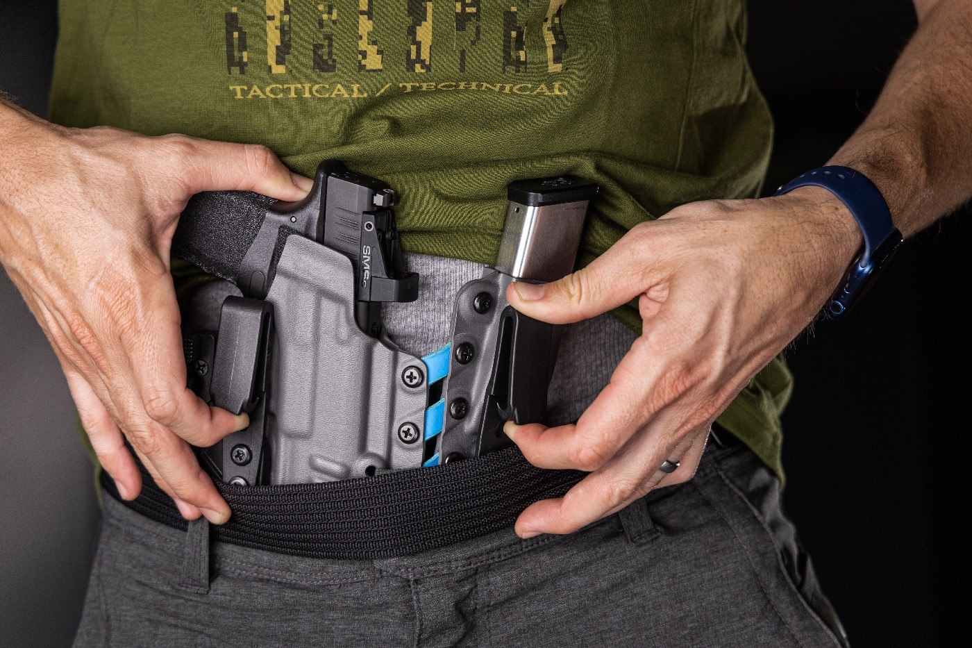 carrying a semi-automatic pistol for self-defense