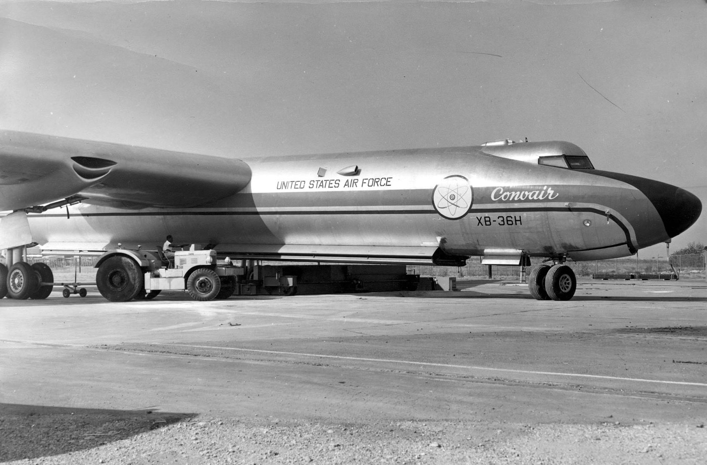 Convair NB-36H cockpit experimental aircraft