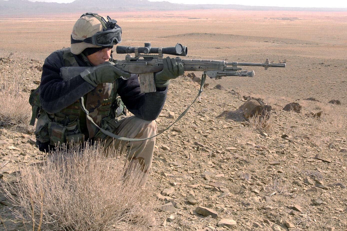 M14 in Afghanistan