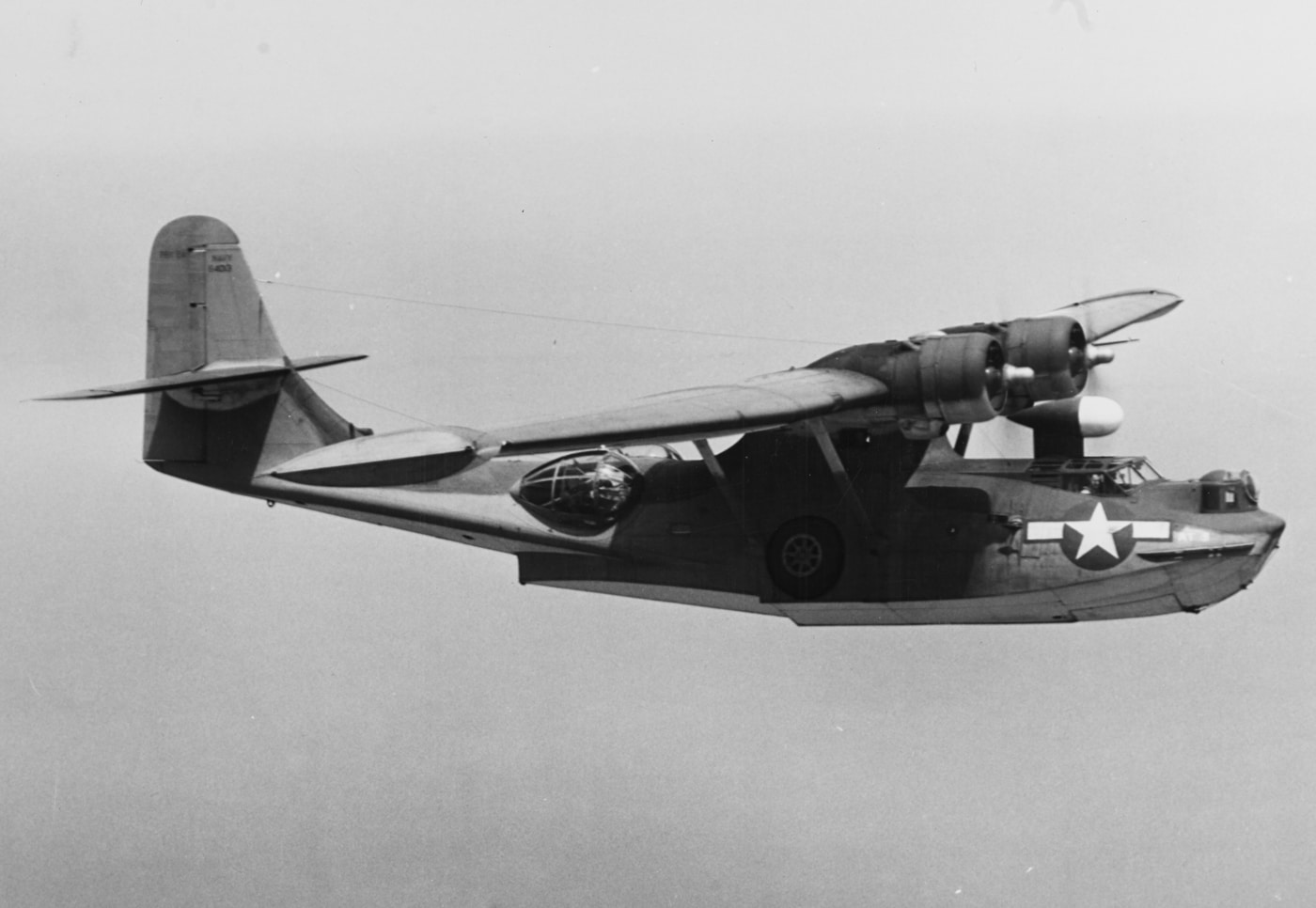 PBY-6A in flight Naval Air Station Patuxent River 1947