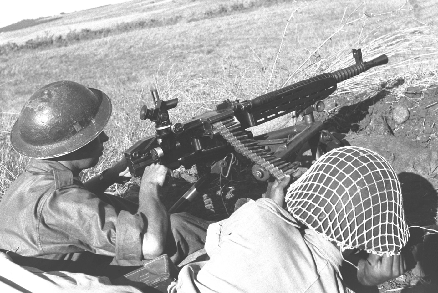 ZB-53 machine gun used by Israeli troops in 1948 Arab-Israeli War