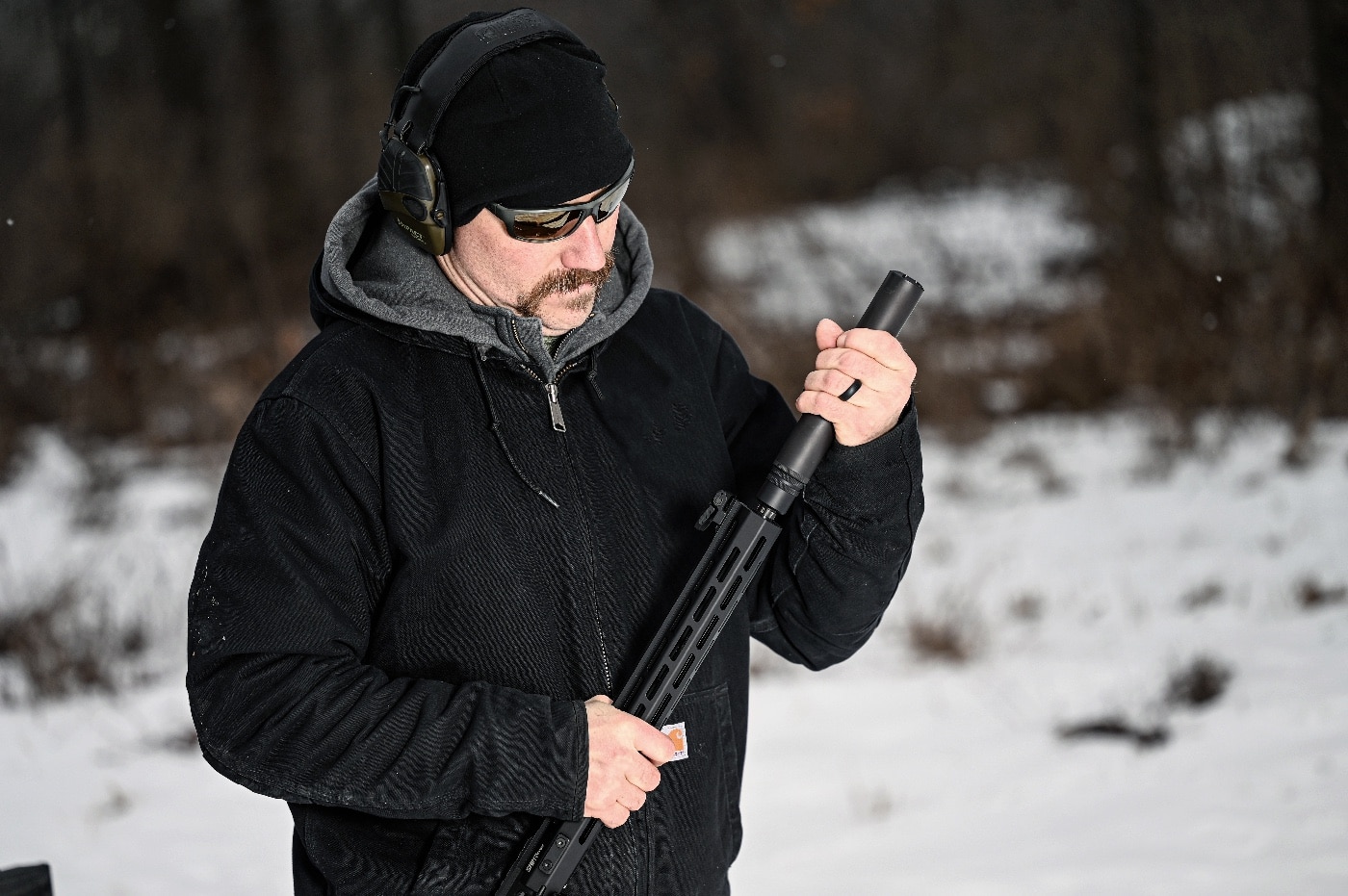 installing Caveman Smoke suppressor