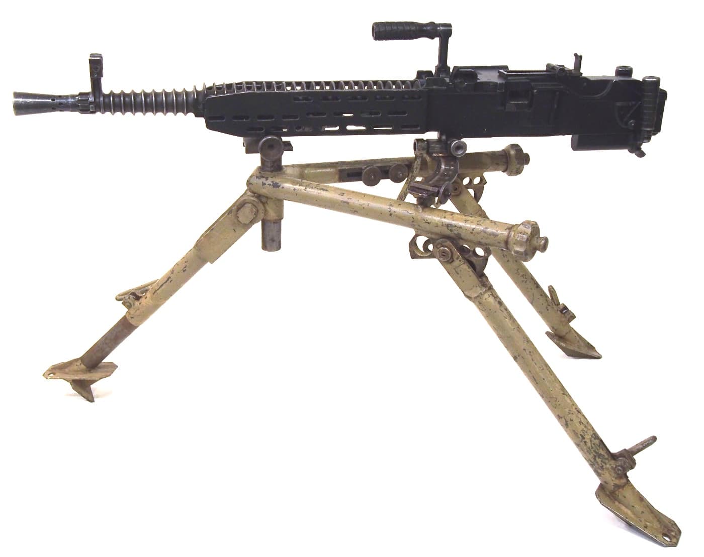 with tripod the ZB-53 machine gun weighed more than 100 pounds